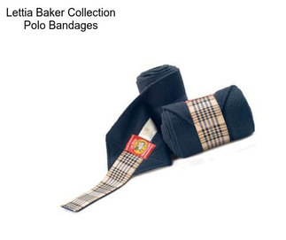 Lettia Baker Collection Polo Bandages