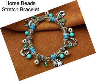 Horse Beads Stretch Bracelet