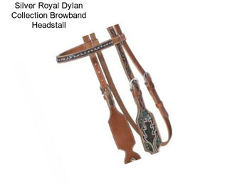 Silver Royal Dylan Collection Browband Headstall