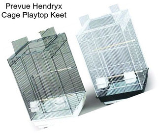 Prevue Hendryx Cage Playtop Keet