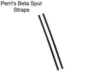 Perri\'s Beta Spur Straps