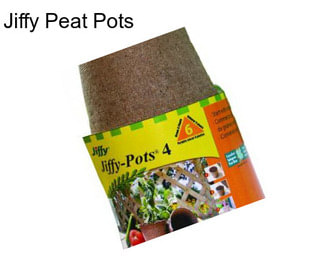 Jiffy Peat Pots