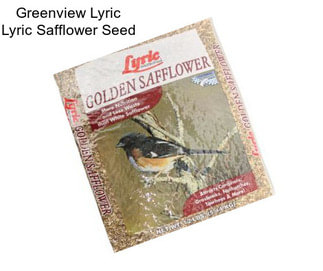 Greenview Lyric Lyric Safflower Seed