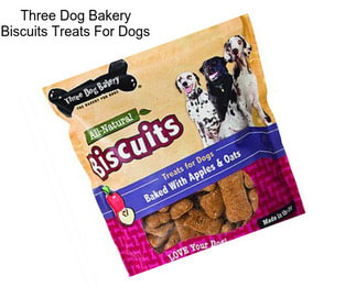 Three Dog Bakery Biscuits Treats For Dogs