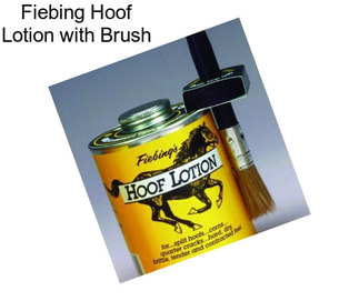 Fiebing Hoof Lotion with Brush