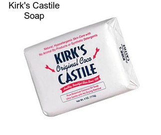 Kirk\'s Castile Soap