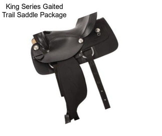 King Series Gaited Trail Saddle Package