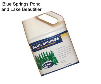 Blue Springs Pond and Lake Beautifier