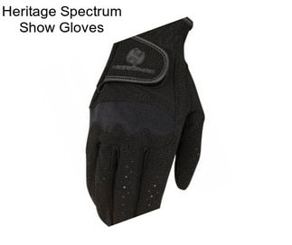 Heritage Spectrum Show Gloves