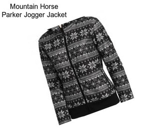 Mountain Horse Parker Jogger Jacket