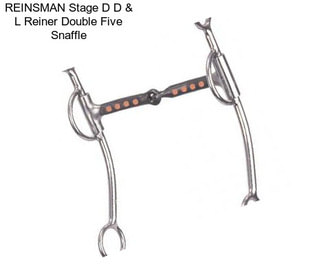 REINSMAN Stage D D & L Reiner Double Five Snaffle