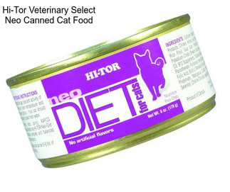 Hi-Tor Veterinary Select Neo Canned Cat Food