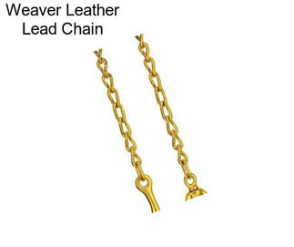 Weaver Leather Lead Chain