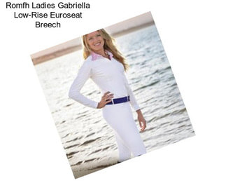 Romfh Ladies Gabriella Low-Rise Euroseat Breech