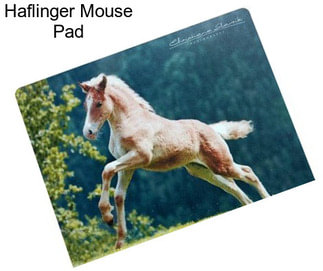 Haflinger Mouse Pad