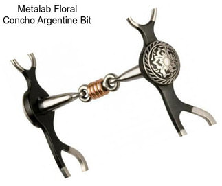 Metalab Floral Concho Argentine Bit