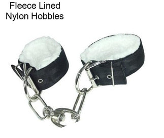 Fleece Lined Nylon Hobbles