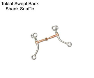 Toklat Swept Back Shank Snaffle