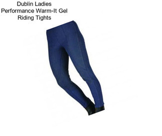 Dublin Ladies Performance Warm-It Gel Riding Tights