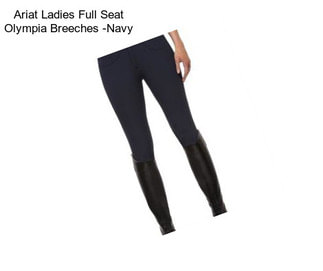 Ariat Ladies Full Seat Olympia Breeches -Navy