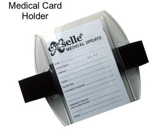 Medical Card Holder