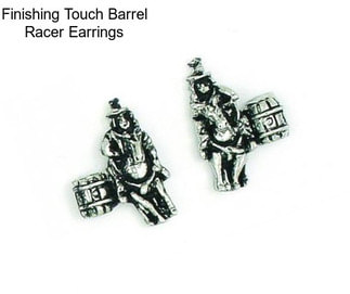 Finishing Touch Barrel Racer Earrings