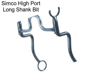 Simco High Port Long Shank Bit