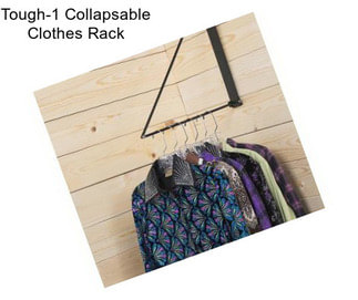 Tough-1 Collapsable Clothes Rack