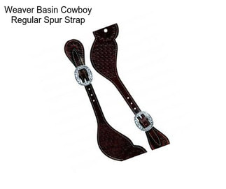 Weaver Basin Cowboy Regular Spur Strap