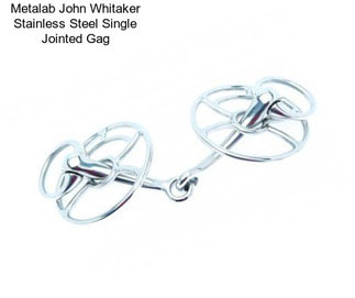 Metalab John Whitaker Stainless Steel Single Jointed Gag