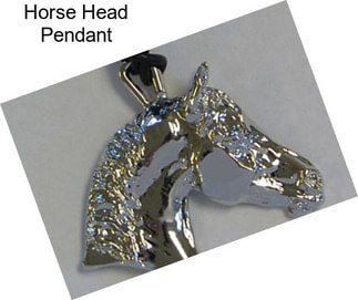 Horse Head Pendant