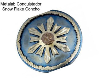 Metalab Conquistador Snow Flake Concho