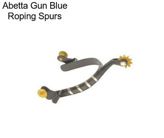 Abetta Gun Blue Roping Spurs