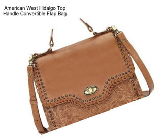 American West Hidalgo Top Handle Convertible Flap Bag