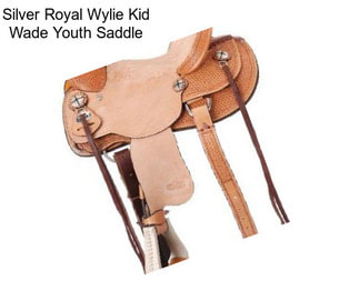 Silver Royal Wylie Kid Wade Youth Saddle