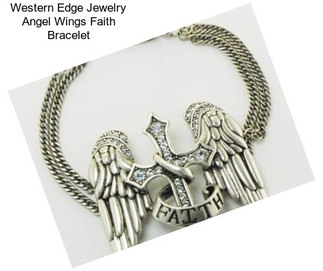 Western Edge Jewelry Angel Wings Faith Bracelet