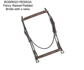 RODRIGO PESSOA Fancy Raised Padded Bridle with o reins