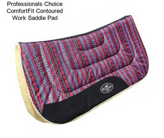 Professionals Choice ComfortFit Contoured Work Saddle Pad