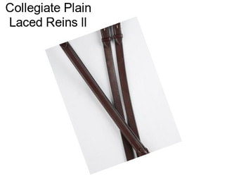 Collegiate Plain Laced Reins ll