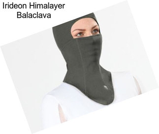 Irideon Himalayer Balaclava