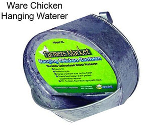 Ware Chicken Hanging Waterer