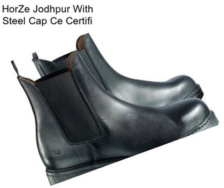 HorZe Jodhpur With Steel Cap Ce Certifi