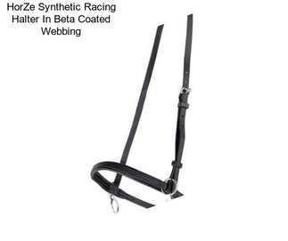 HorZe Synthetic Racing Halter In Beta Coated Webbing