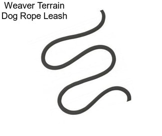 Weaver Terrain Dog Rope Leash