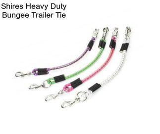 Shires Heavy Duty Bungee Trailer Tie