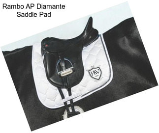 Rambo AP Diamante Saddle Pad