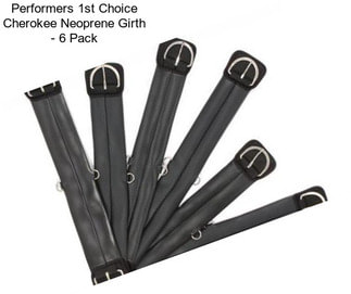 Performers 1st Choice Cherokee Neoprene Girth - 6 Pack