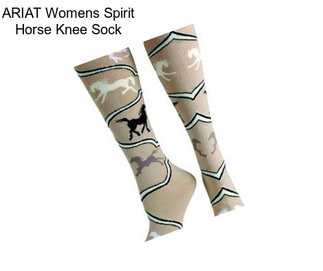 ARIAT Womens Spirit Horse Knee Sock