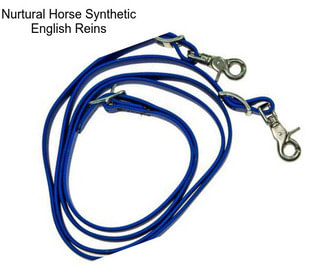 Nurtural Horse Synthetic English Reins