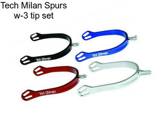 Tech Milan Spurs w-3 tip set